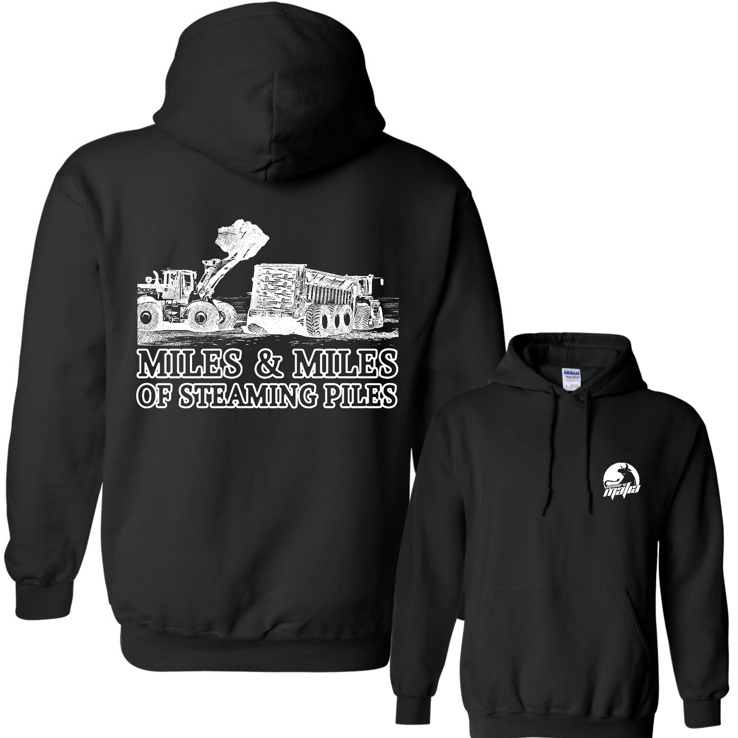Miles & Miles Logo Hoodie