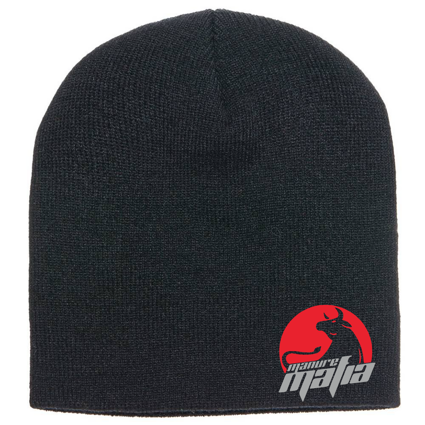 Manure Mafia Embroidered Beanie