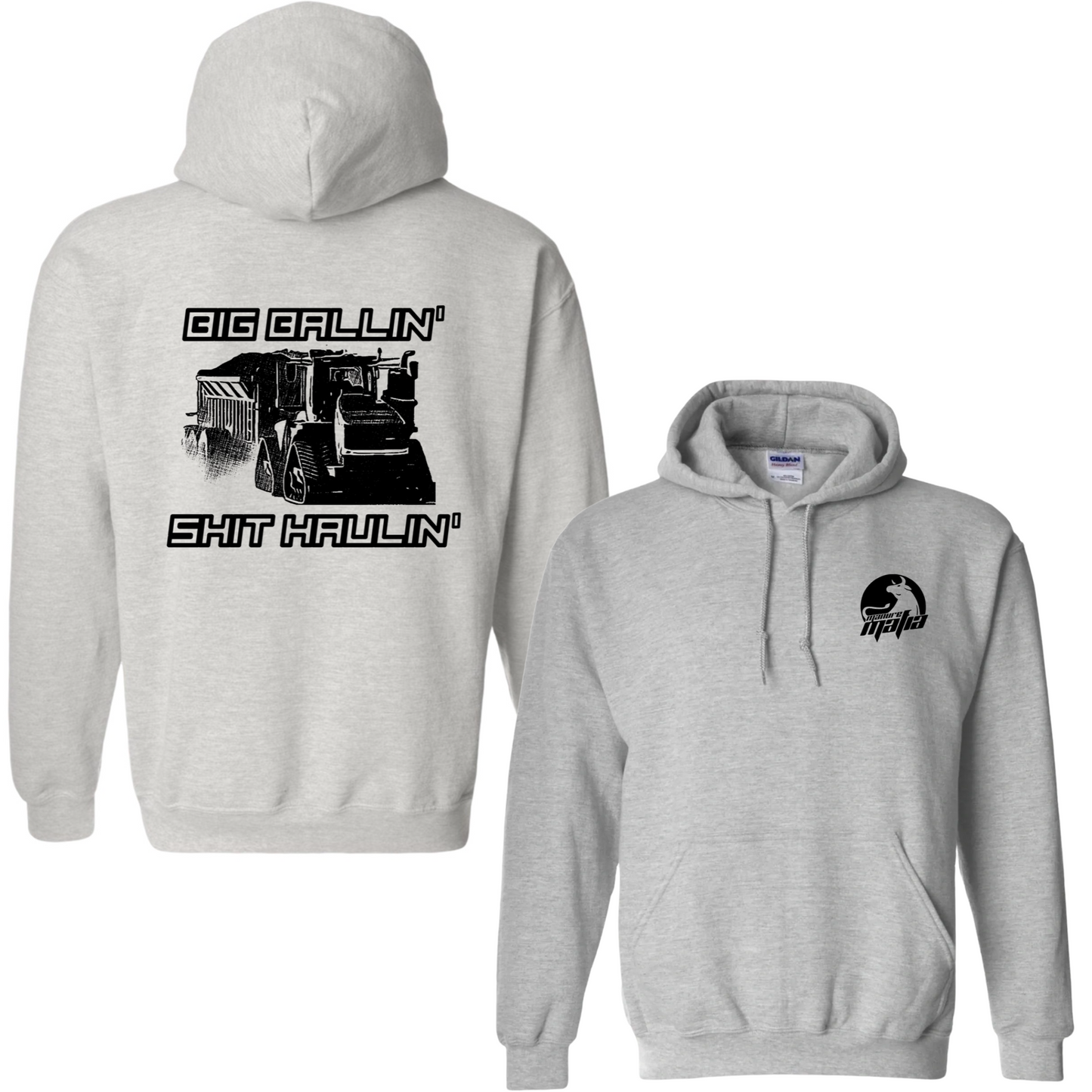 Big Ballin' Shit Haulin' Logo Hoodie