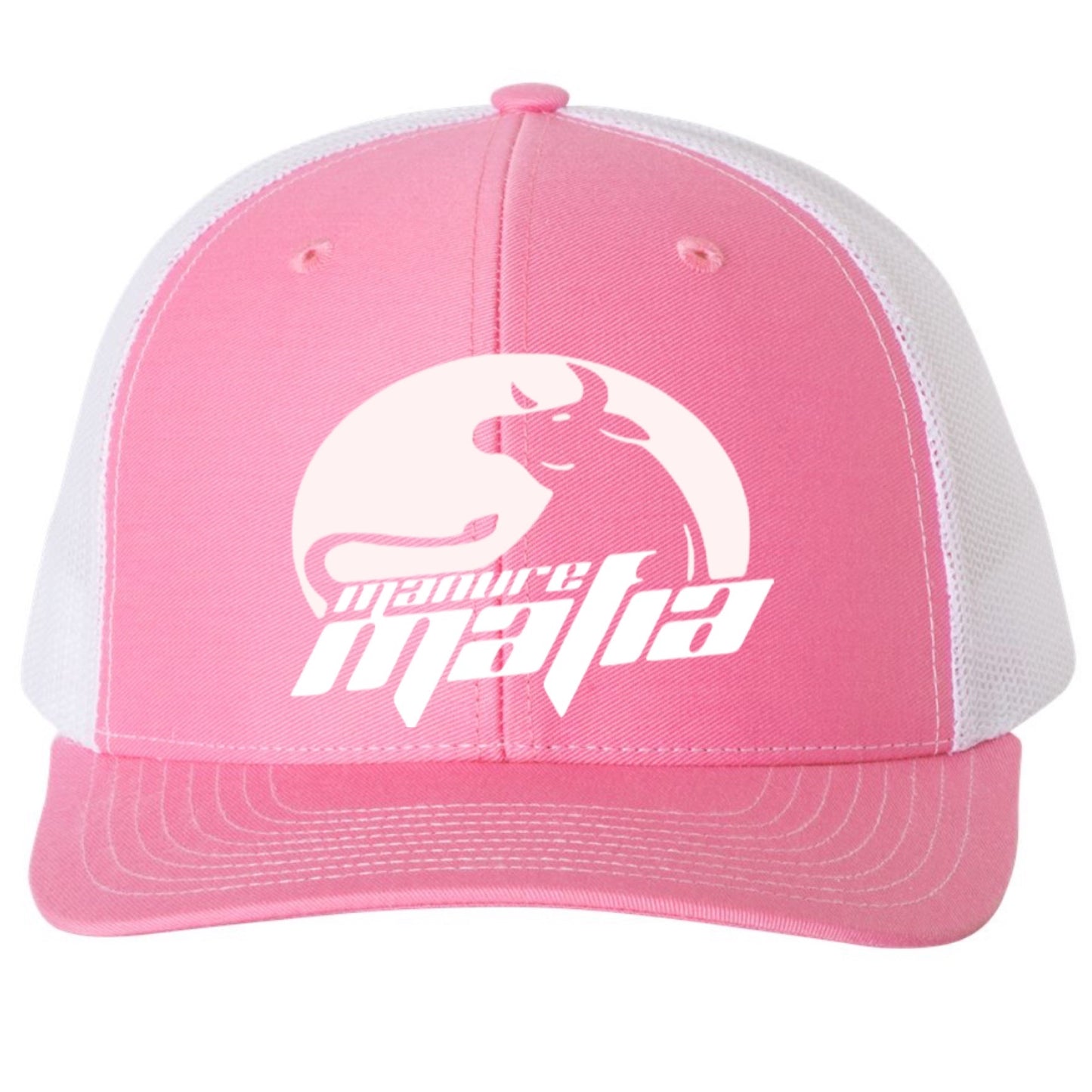 Manure Mafia Center Embroidered Logo Richardson 112 Trucker Hat