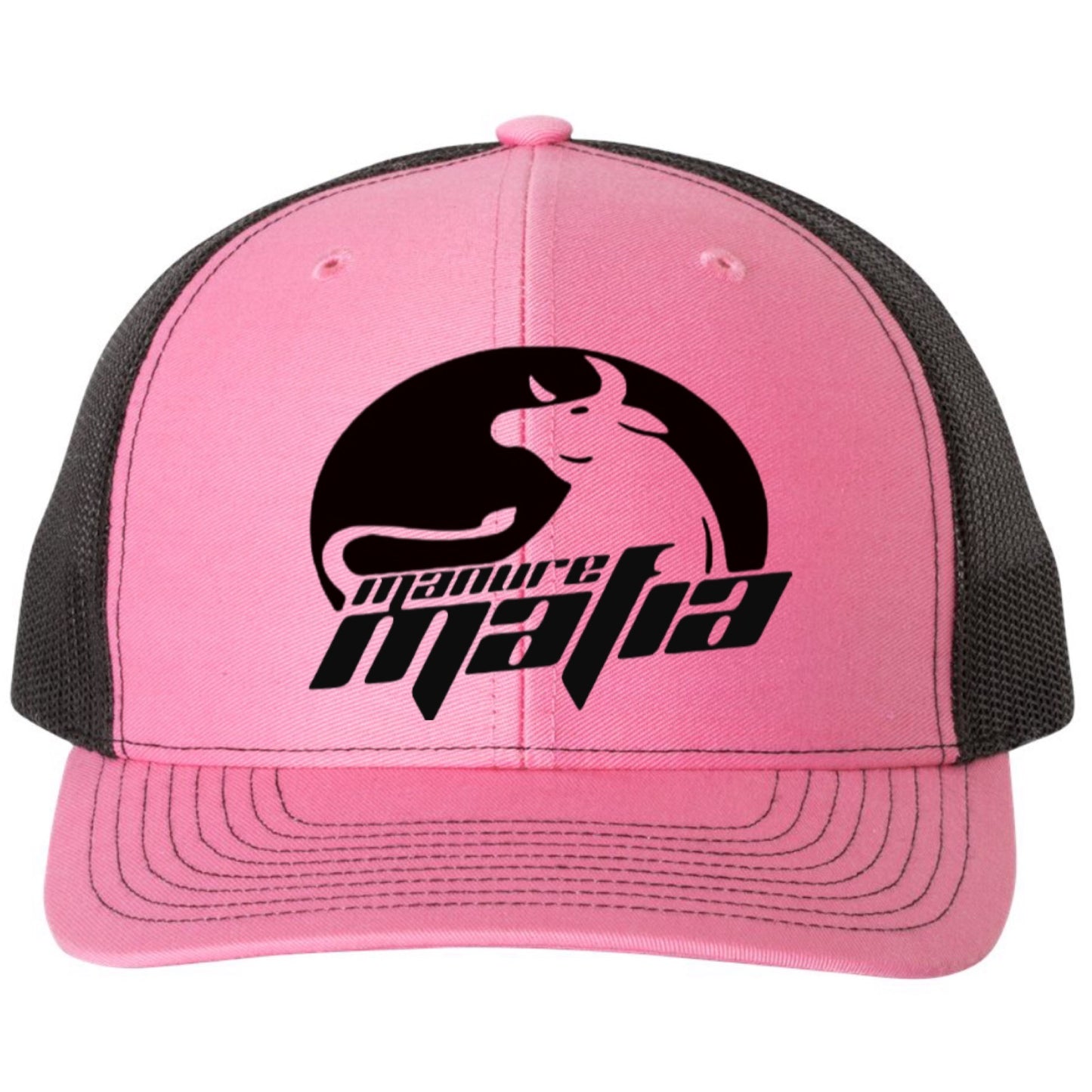 Manure Mafia Center Embroidered Logo Richardson 112 Trucker Hat