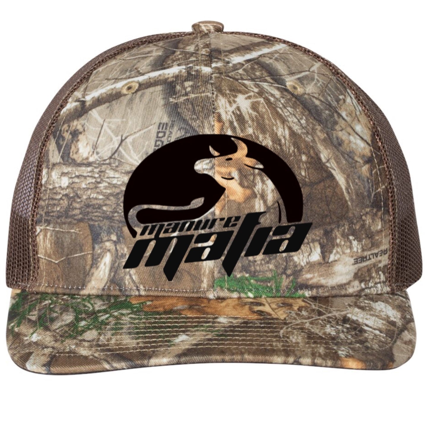 Manure Mafia Center Embroidered Logo Richardson 112 Trucker Hat
