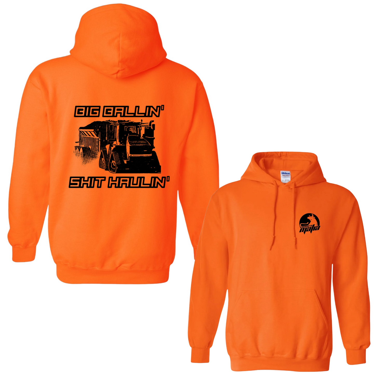 Big Ballin' Shit Haulin' Logo Hoodie