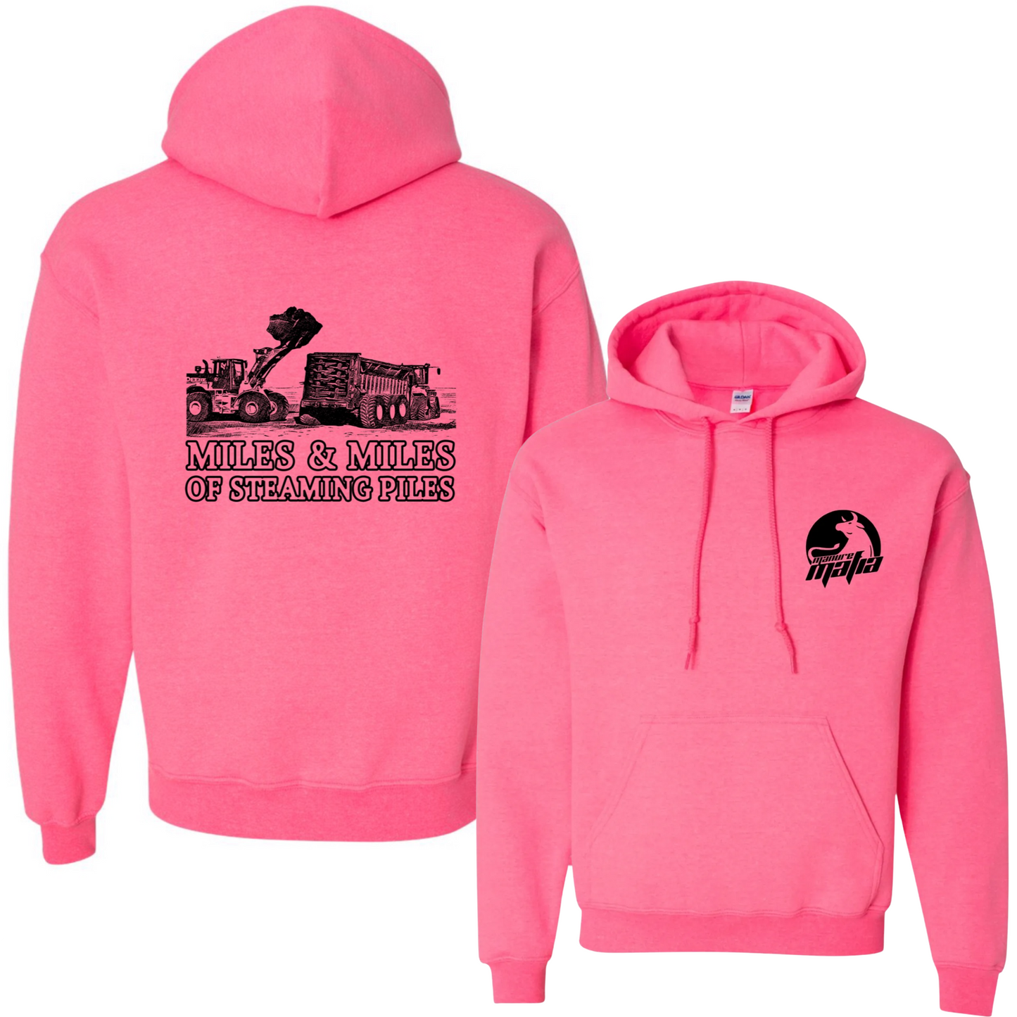Miles & Miles Logo Hoodie
