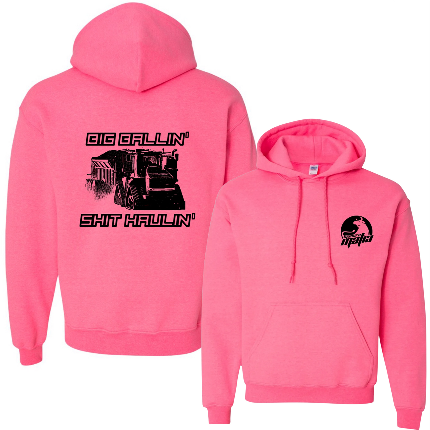 Big Ballin' Shit Haulin' Logo Hoodie