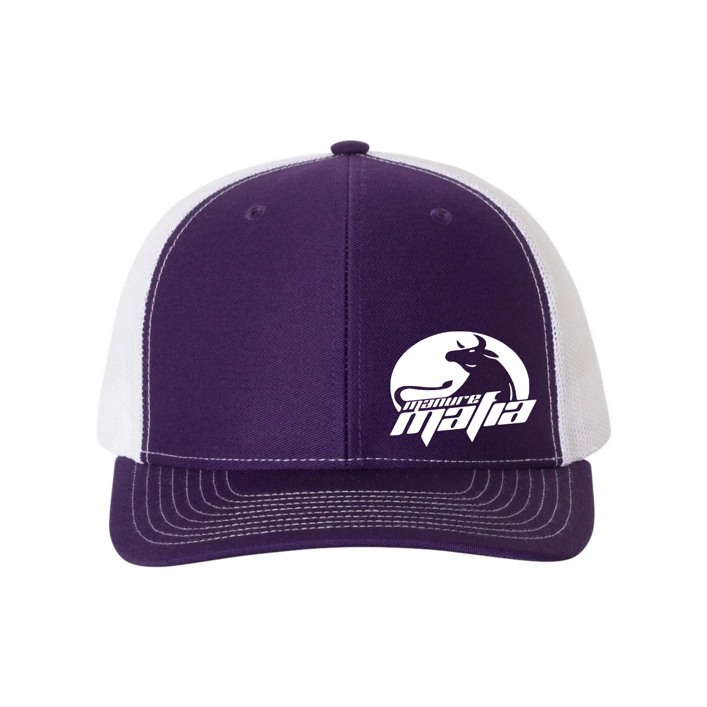 Manure Mafia Embroidered Logo Richardson 112 Trucker Hat