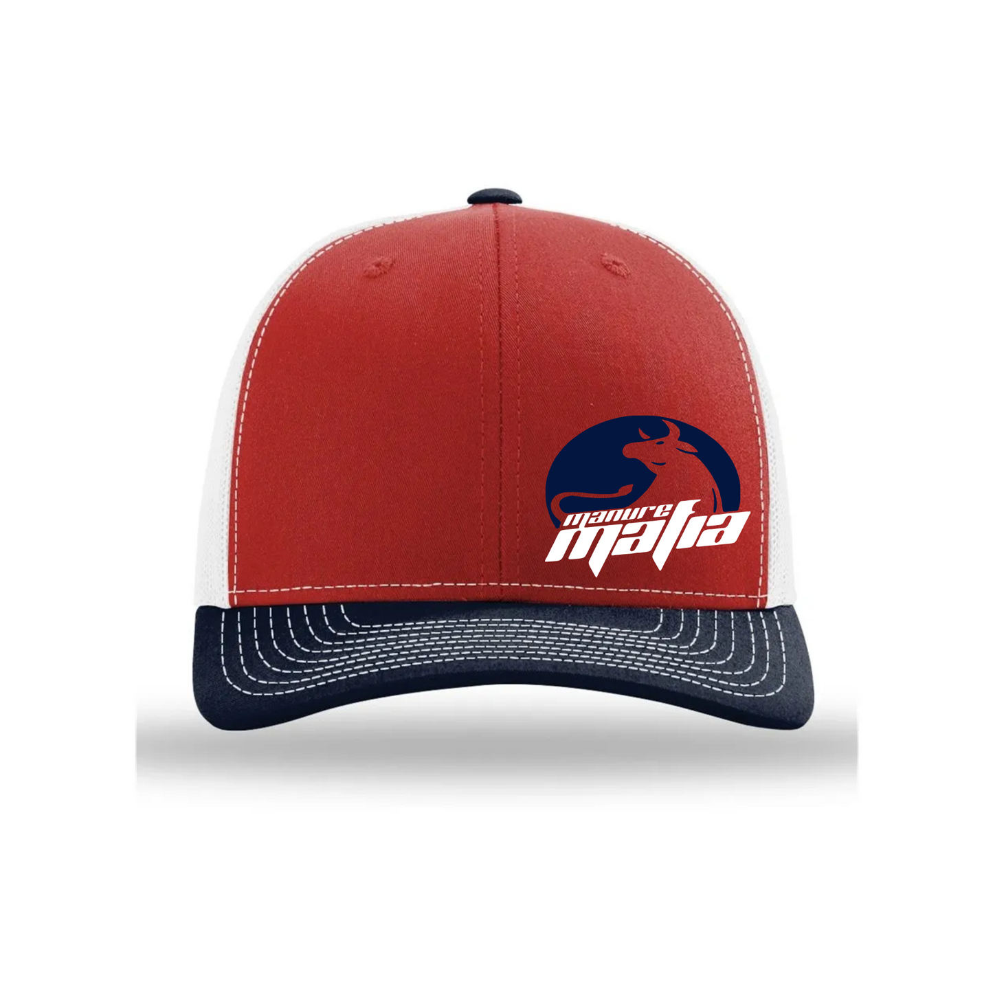 Manure Mafia Embroidered Logo Richardson 112 Trucker Hat