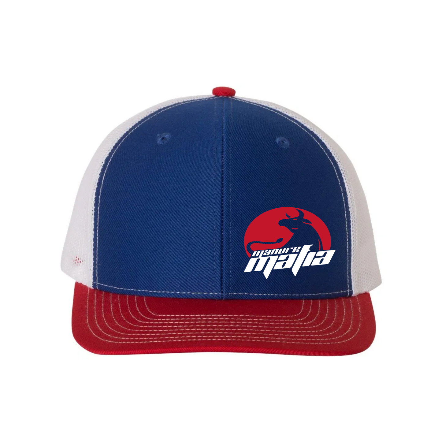 Manure Mafia Embroidered Logo Richardson 112 Trucker Hat