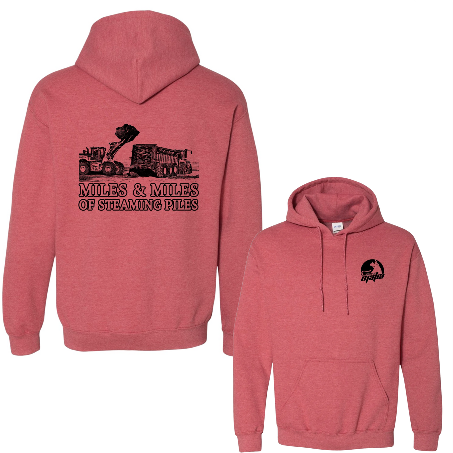 Miles & Miles Logo Hoodie