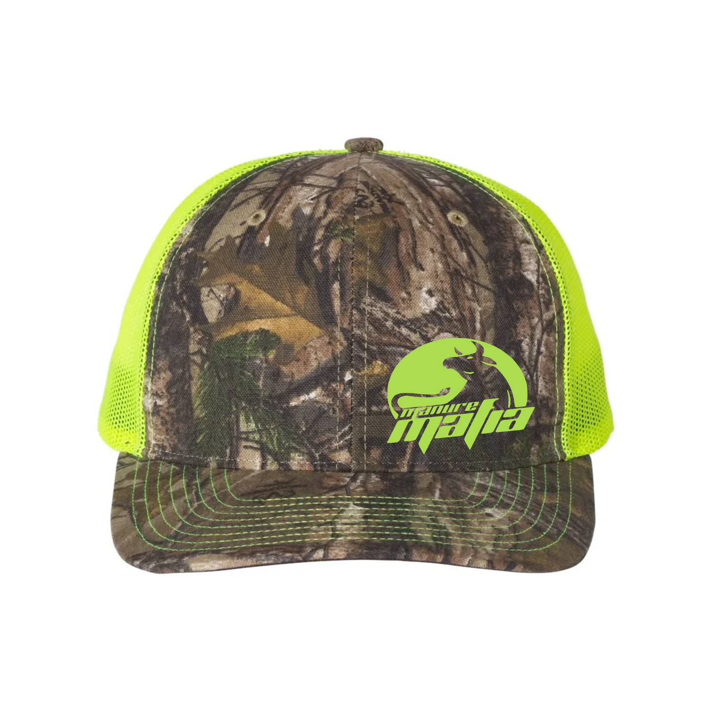 Manure Mafia Embroidered Logo Richardson 112 Trucker Hat