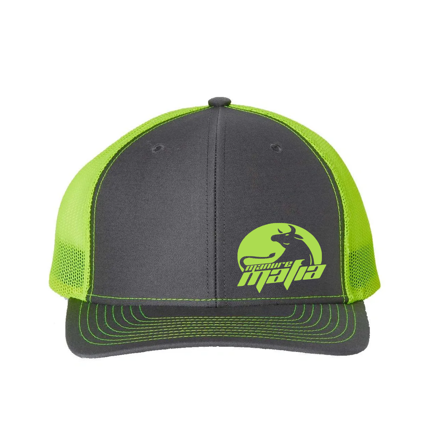 Manure Mafia Embroidered Logo Richardson 112 Trucker Hat