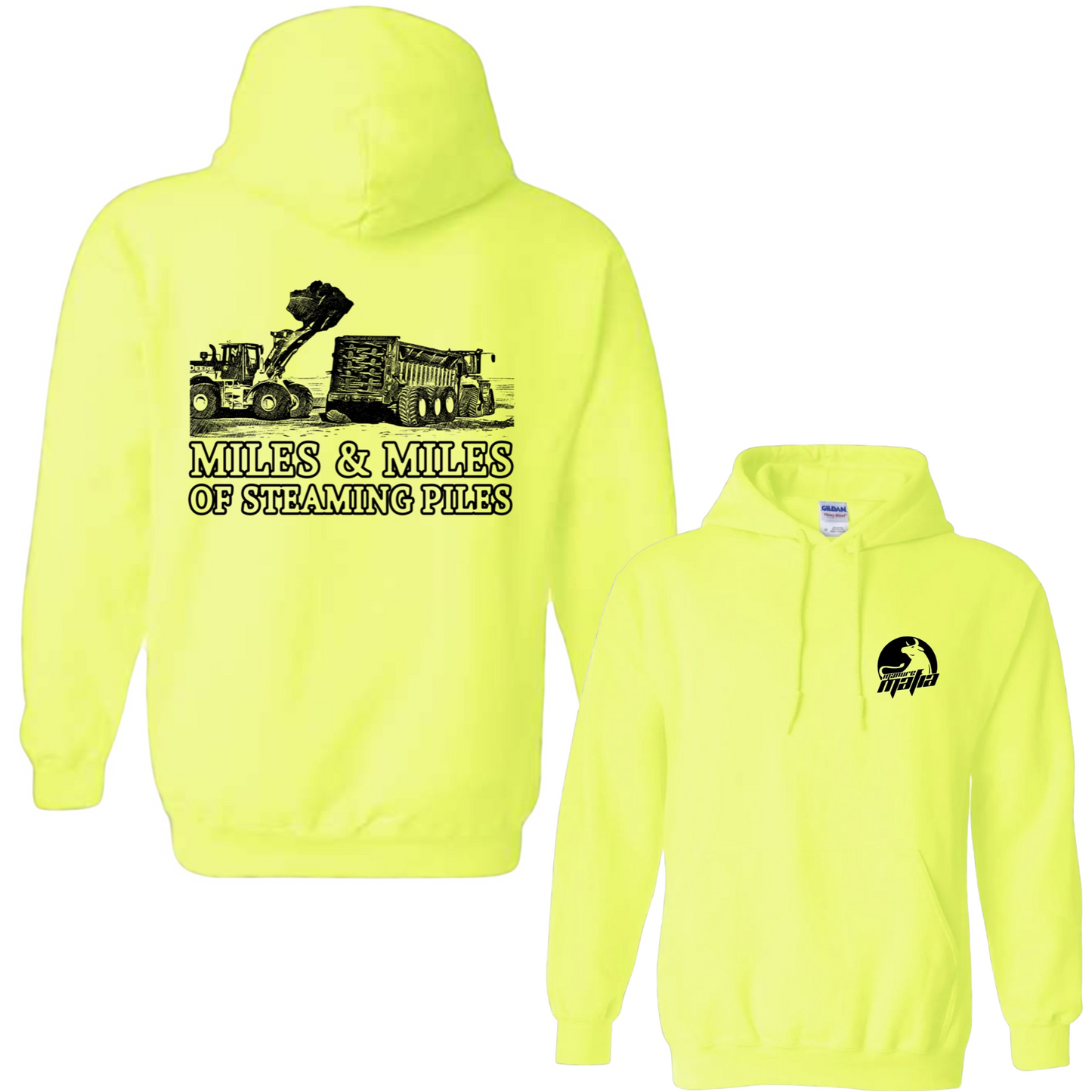 Miles & Miles Logo Hoodie