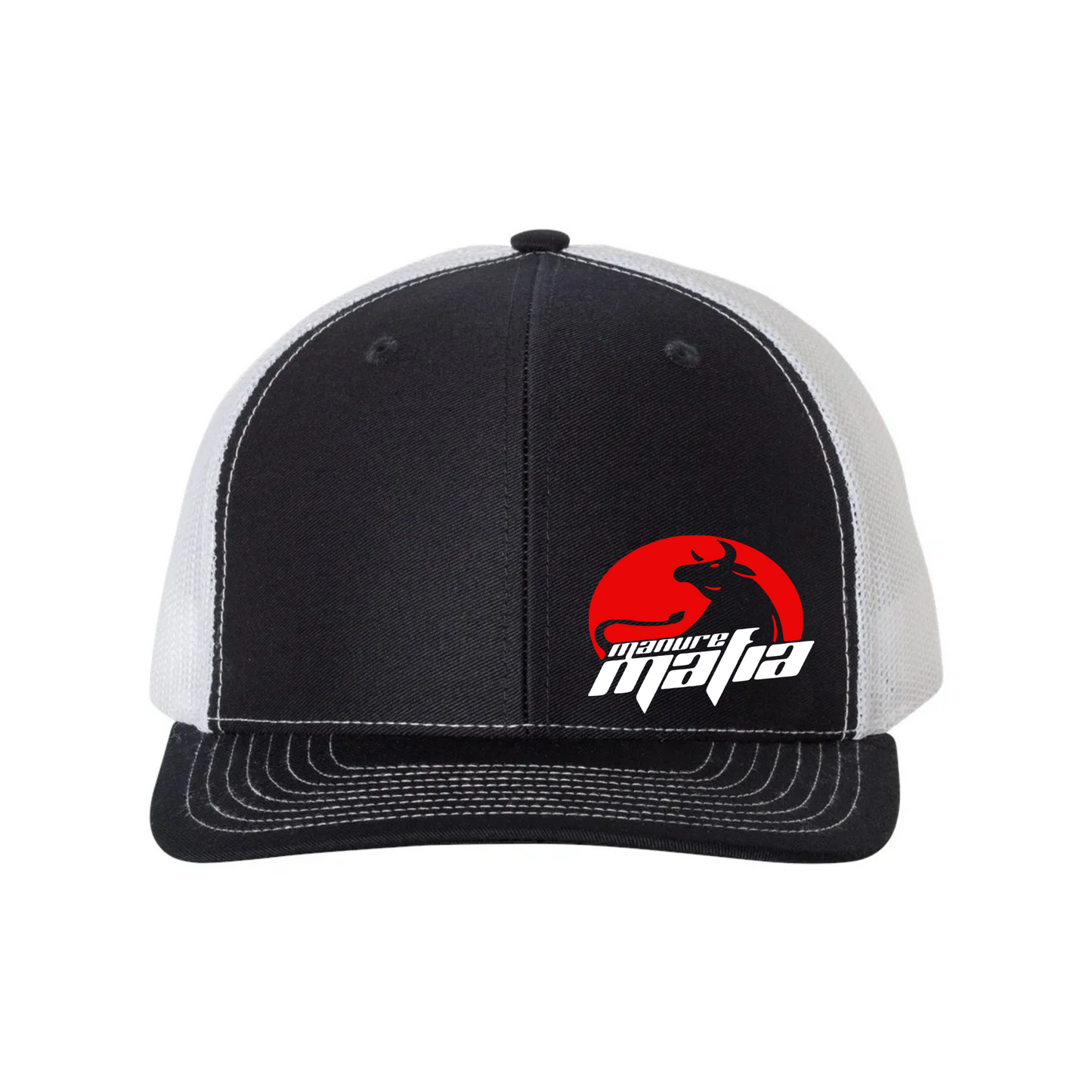 Manure Mafia Embroidered Logo Richardson 112 Trucker Hat