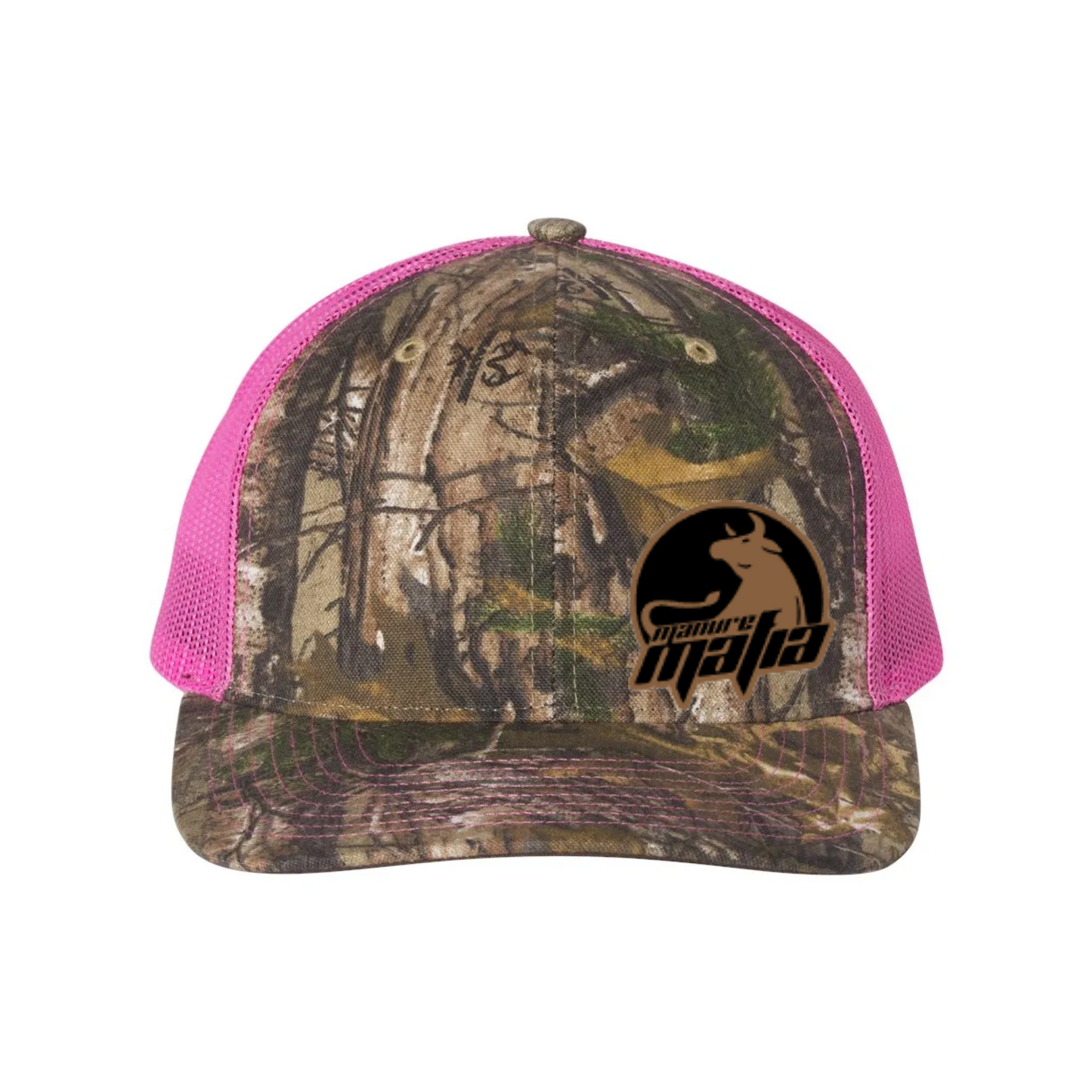 Manure Mafia Leather Patch Logo Richardson 112 Trucker Hat
