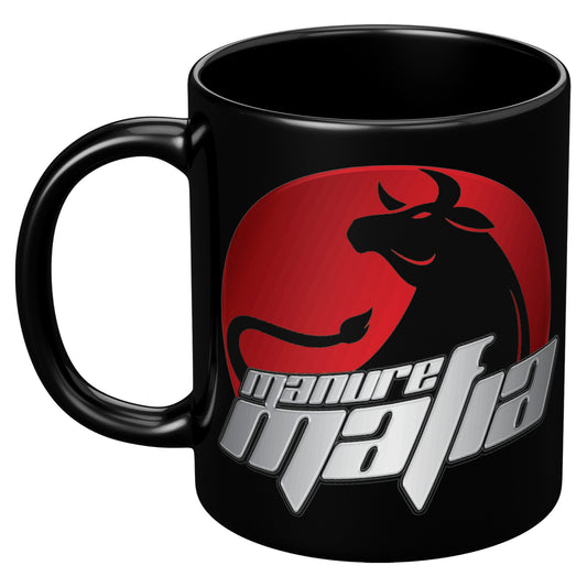 Manure Mafia 11oz Black Coffee Mug